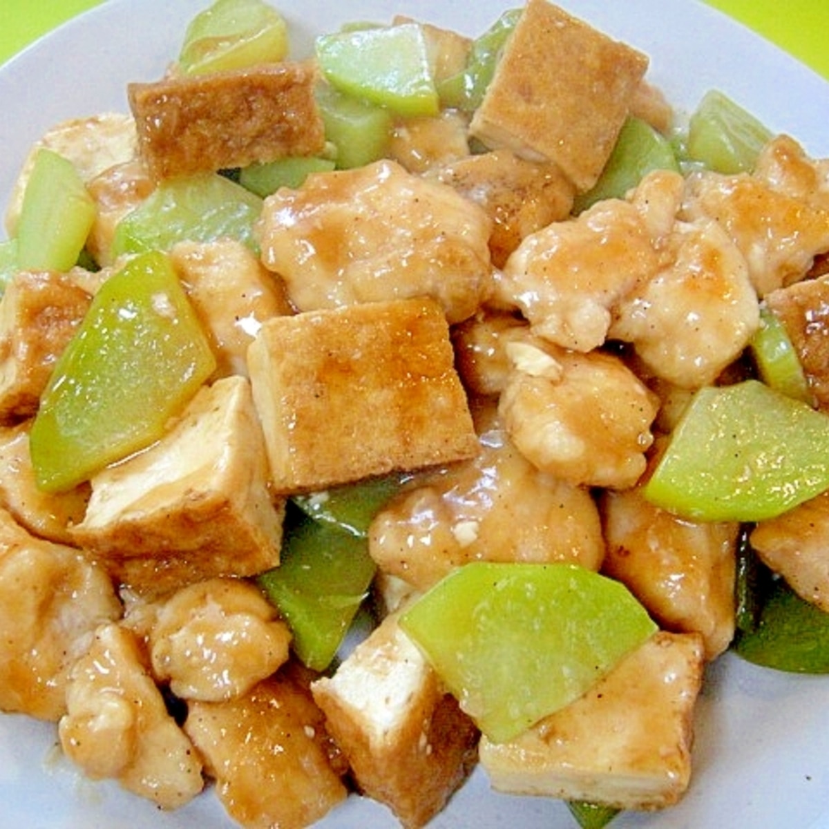 鶏肉と隼人瓜厚揚げの中華炒め レシピ 作り方 By Mint74 楽天レシピ 鶏肉と隼人瓜厚揚げの中華炒め レシピ 作り方 By Mint74 楽天レシピ